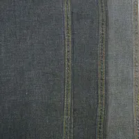 Factory manufacture trendy comfortable yarn dyed  linen and cotton denim fabric prices