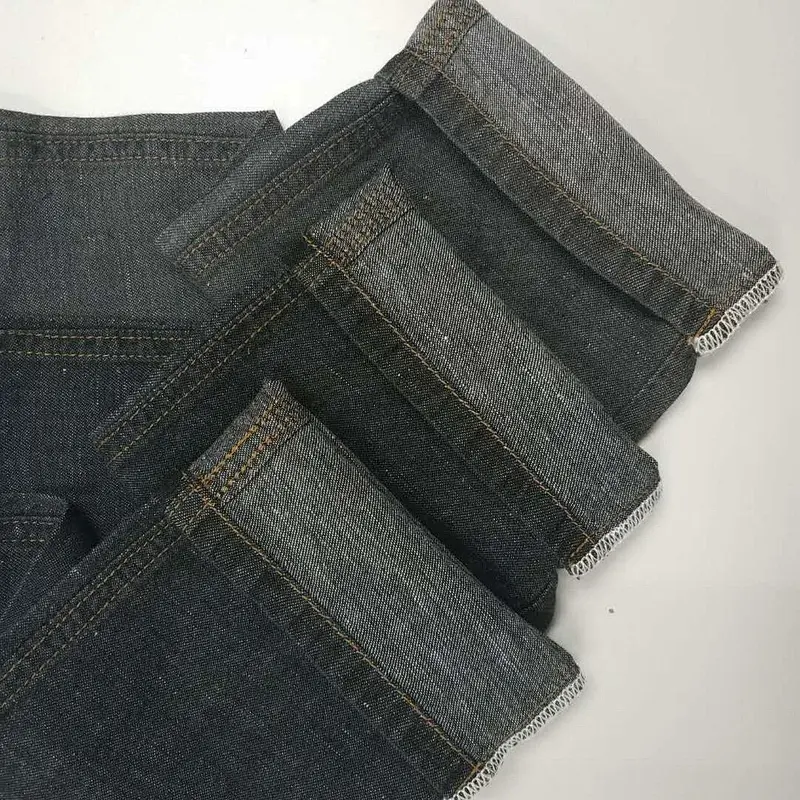 Factory manufacture trendy comfortable yarn dyed  linen and cotton denim fabric prices