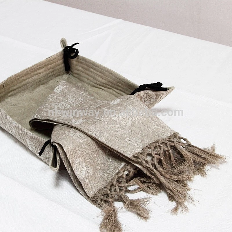 Exquisite and high-grade linen hand towel / pure natural linen hand towel / 100% linen hand towel