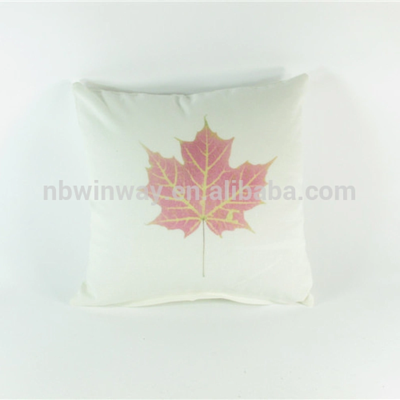 100% linen cushion cover printed wholesale