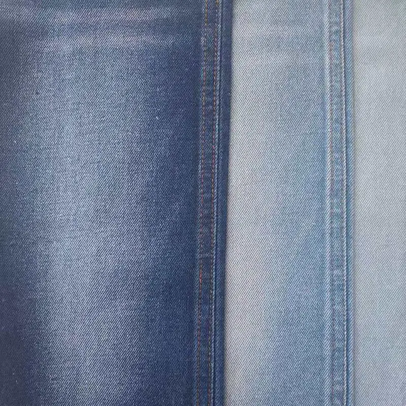 Factory manufacture trendy comfortable yarn dyed  linen and cotton denim fabric prices
