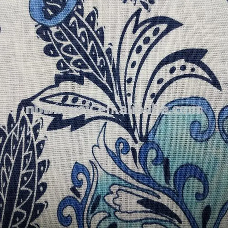 Pure linen print fabric//linen max fabric//100% linen print fabric