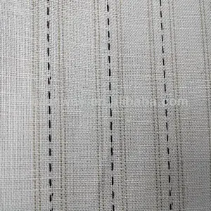 24Nm*24Nm 100% linen yran-dyed fabric for apparel