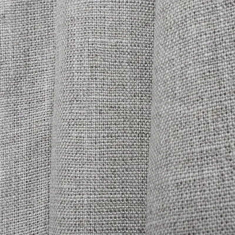 nature color linen fabric//flax fabric