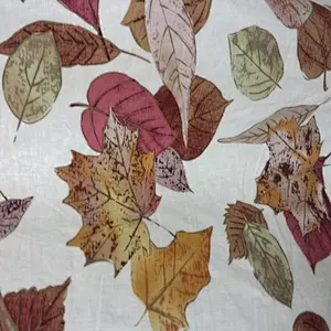 15s*15s 100% linen print fabric for apparel