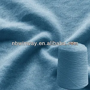Linen cotton yarn//blendded yarn//dyed linen and cotton