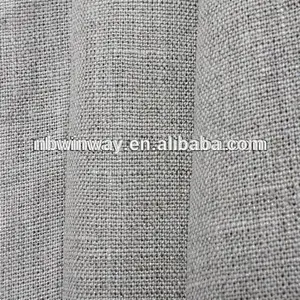 linen fabric suitable for home textile/nature color linen fabric