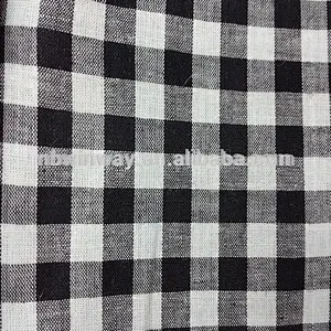 14s*14s 100% linen yarn-dyed fabric for apparel