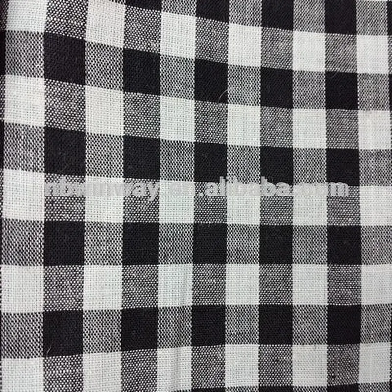 14s*14s 100% linen yarn-dyed fabric for apparel