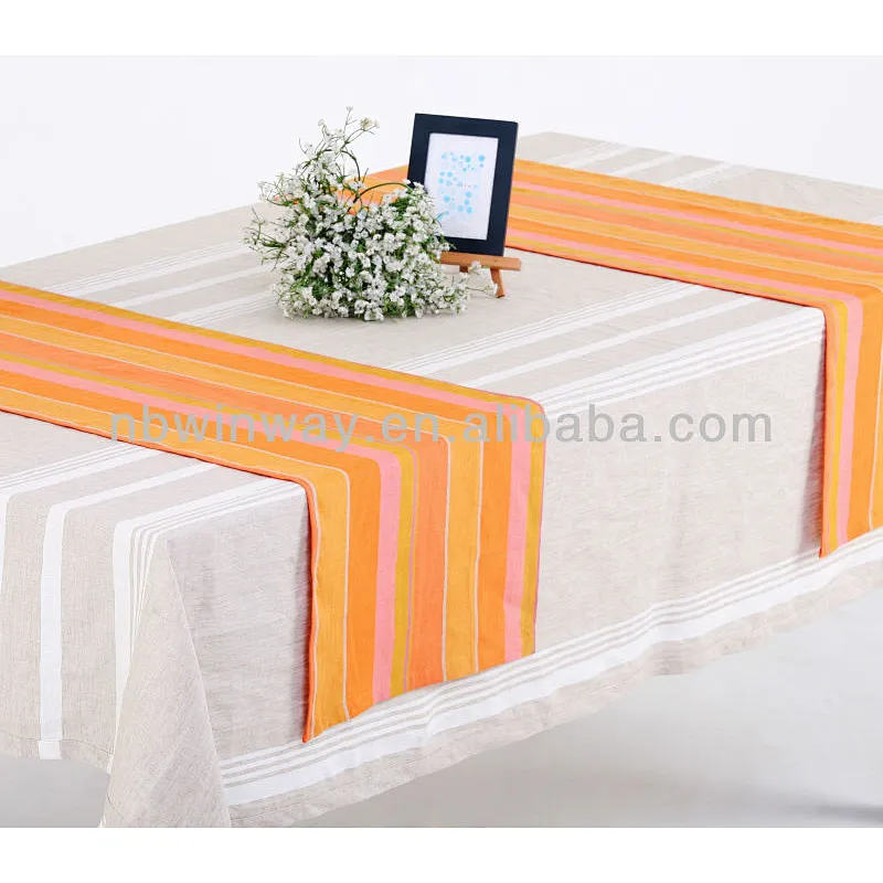 linen table runner