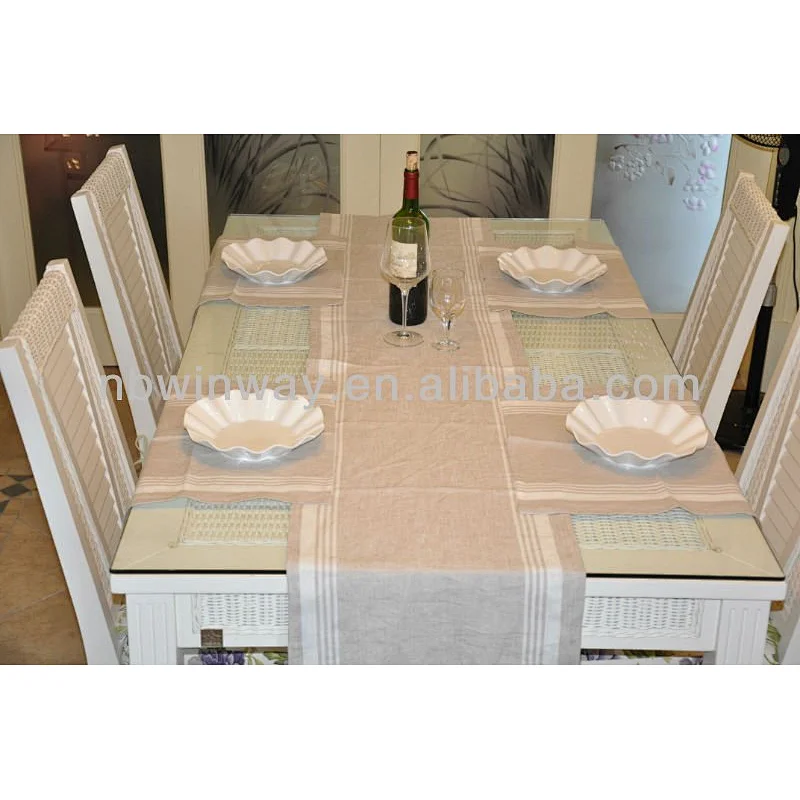 linen table runner