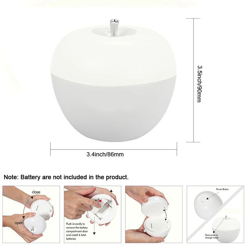 LED Apple Night light