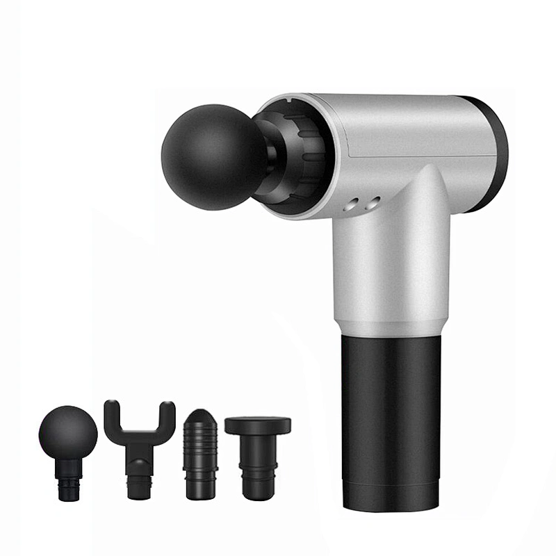 Portable electric adjustable handheld usb rechargeable cordless muscle Massage Gun Deep Tissue Massager