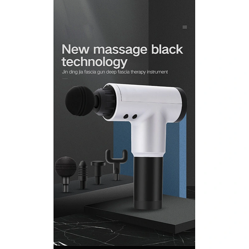 Portable electric adjustable handheld usb rechargeable cordless muscle Massage Gun Deep Tissue Massager