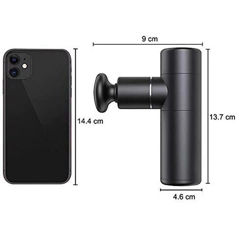 Factory metal mini body massager