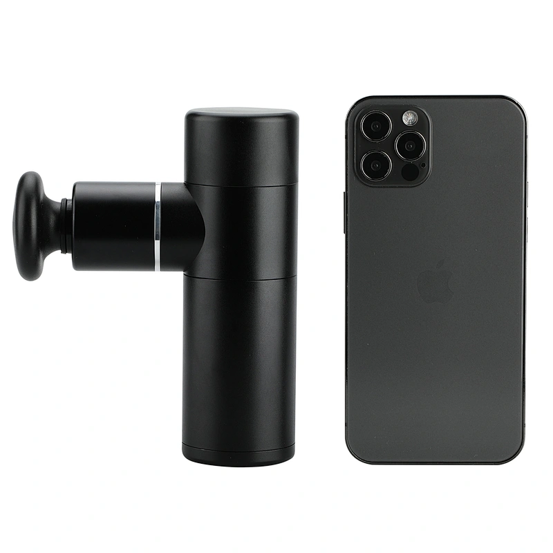 mini pocket aluminum Brushless Massager Low Sound Vibration mini Muscle Massage Gun massager