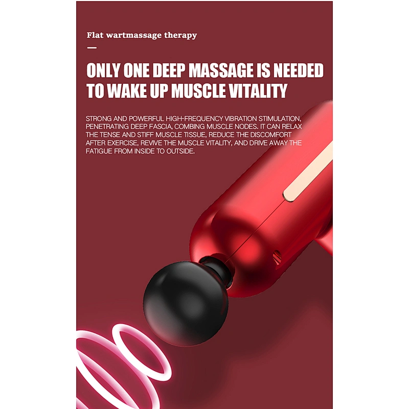 professional 4 speed deep muscle 24w portable silent brushless fascia massage gun