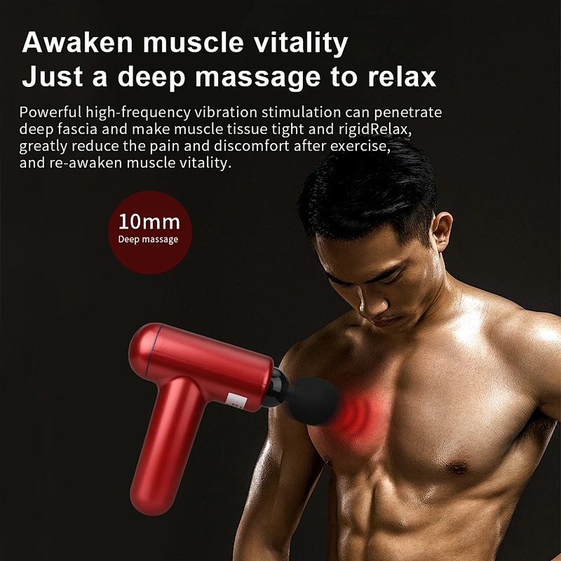 Portable muscle massager