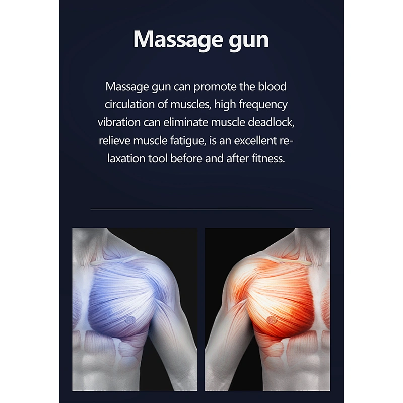 2020 Deep Relaxation Vibration Latest portable fitness Professional massage gun