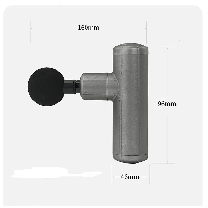 Wholesale portable deep muscle massage body gun health care 2020 mini fascia gun