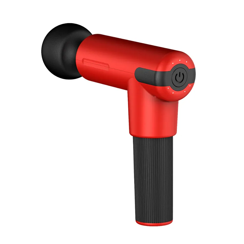 cheap handheld black cordless mini OEM athletic deep tissue muscle booster percussion massage gun