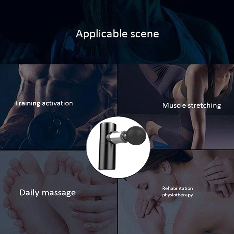 Factory metal mini body massager