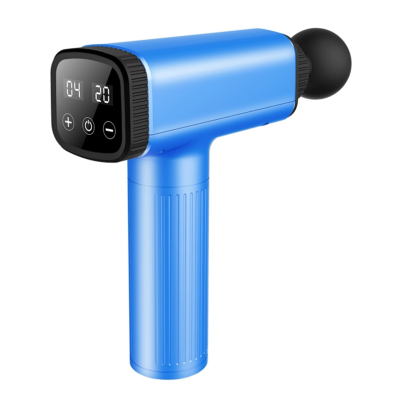 Portable Cordless Lithium Battery High Torque Motor 12V Deep Muscle Massage Gun with low noise