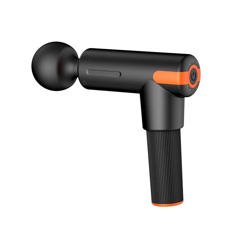 cheap handheld black cordless mini OEM athletic deep tissue muscle booster percussion massage gun