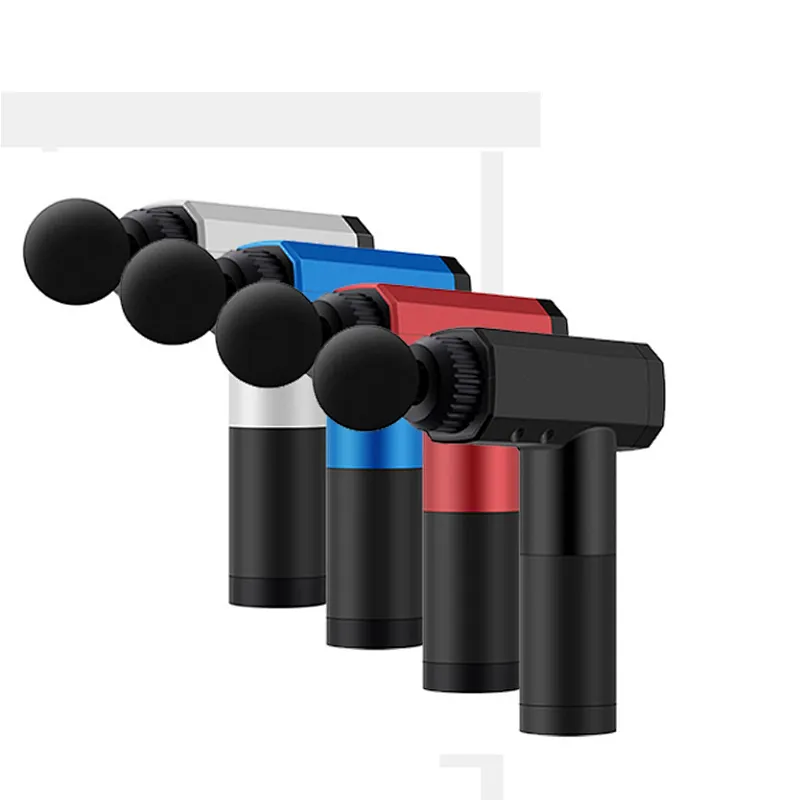 LCD screen Body Massager Rechargeable Battery Deep Muscle Tissue Sports Vibration Massage Gun