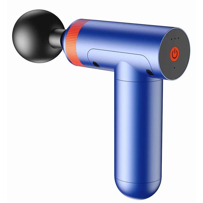 Free shipping silent facial body  vibration massager mini muscle massage gun