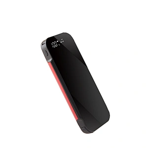 Built-in 2 USB Cable 8000mah Wireless Charger Led Display Power Bank