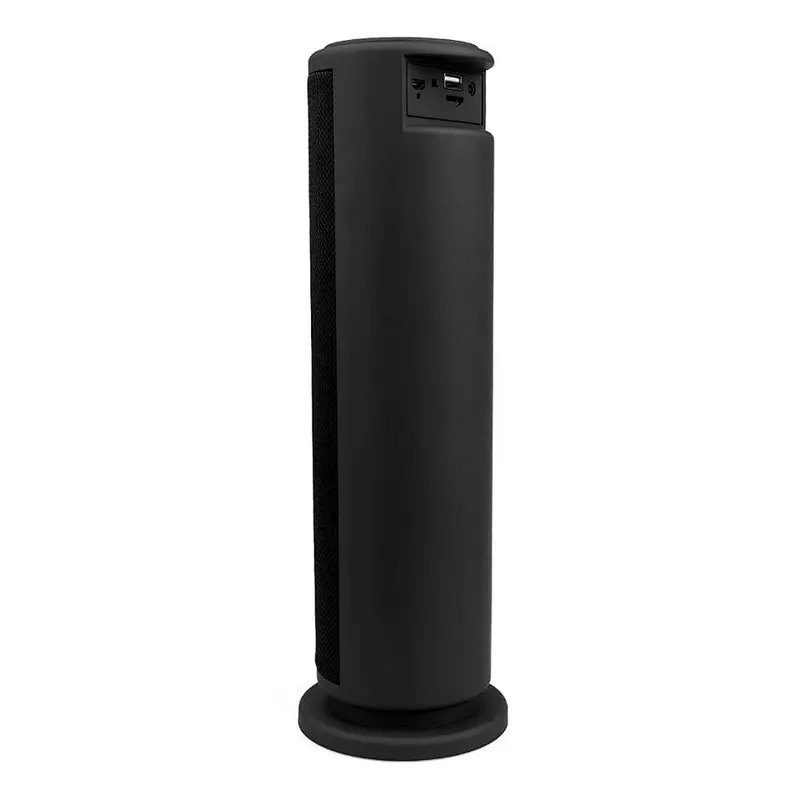 cheap wholesale 6w stereo cylinder RGB flashlight led wireless speaker