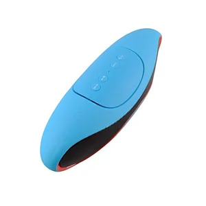 Hot sale Free sample hifi boombox audio player multimedia player deep bass mini bt portable rugby wireless speaker