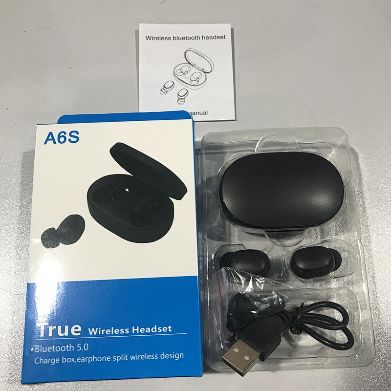 V5.0 Earphone Mini TWS Noise Cancellation Stereo Bass Microphone Bluetooth Headphone For Xiaomi