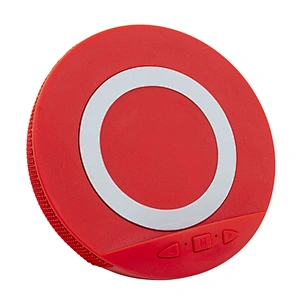 Stereo Fabric Cloth Cover Wireless Charger Bluetooth Speaker