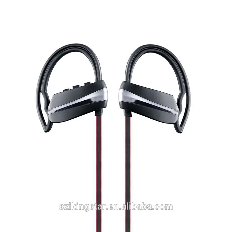 wireless sports Mic IPX5 waterproof sweatproof stereo neckband sound earphones