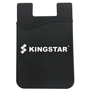 With 3M Adhesive Sticker Silicon Mobile Phone Back Cover Card Holder