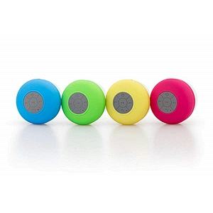 With Suction Cup Waterproof Mini Shower Wireless BT Speaker