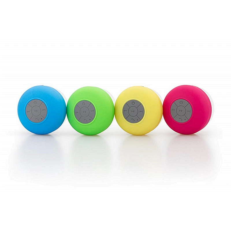 With Suction Cup Waterproof Mini Shower Wireless BT Speaker