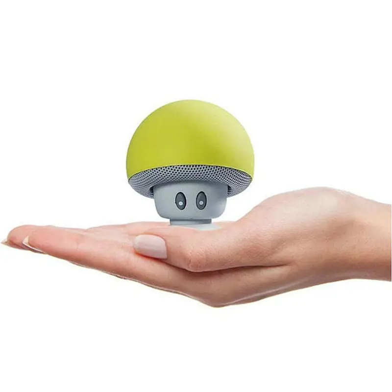 KINGSTAR Promotional Gifts Suction Cup Speaker Mini Blue Tooth Wireless Mushroom Speaker