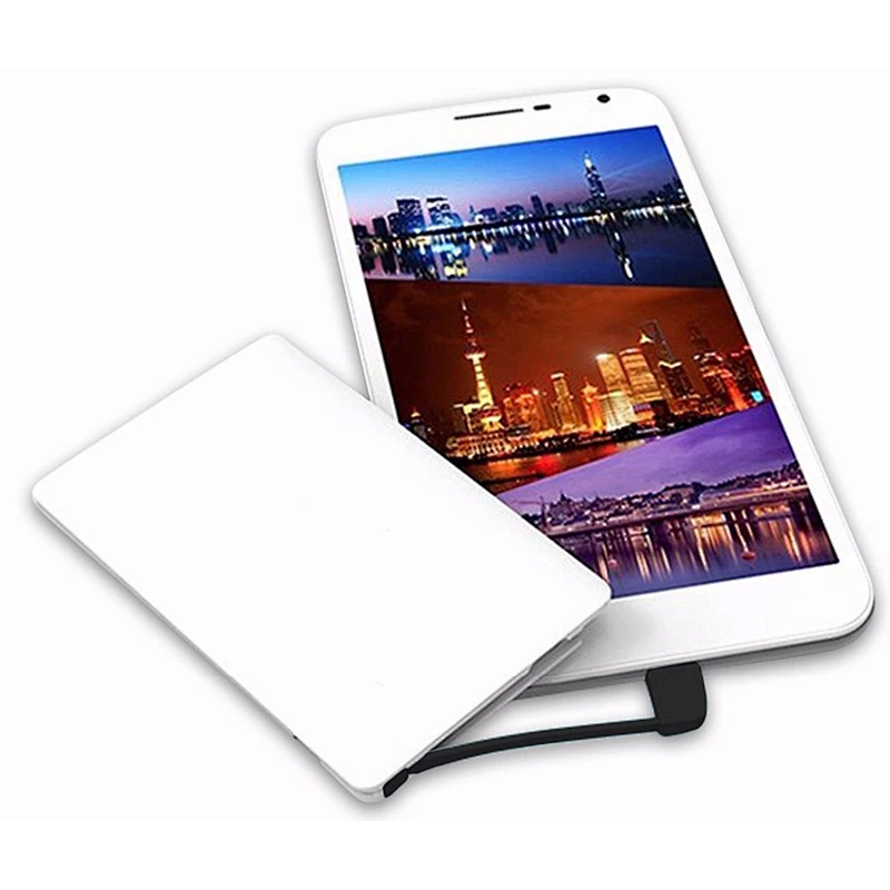 Promotion Gift Mobile Phone Mini Portable Credit Card Power Bank