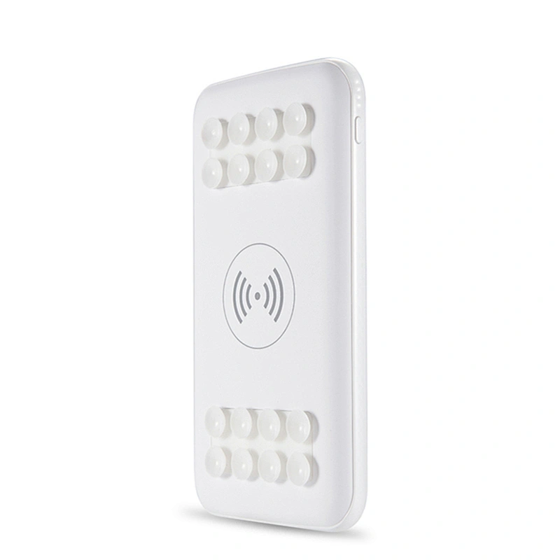 With Sucker Built-in Battery Wireless Charger 8000mah Power Bank