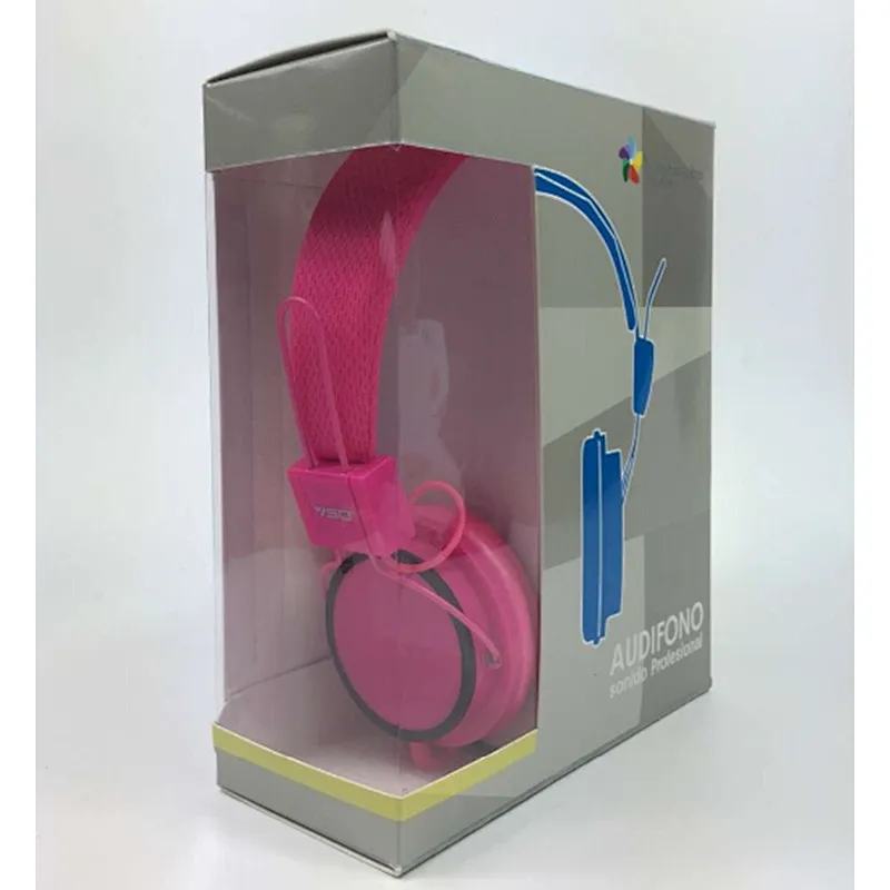 foldable adjustable cable over head free samples headphone