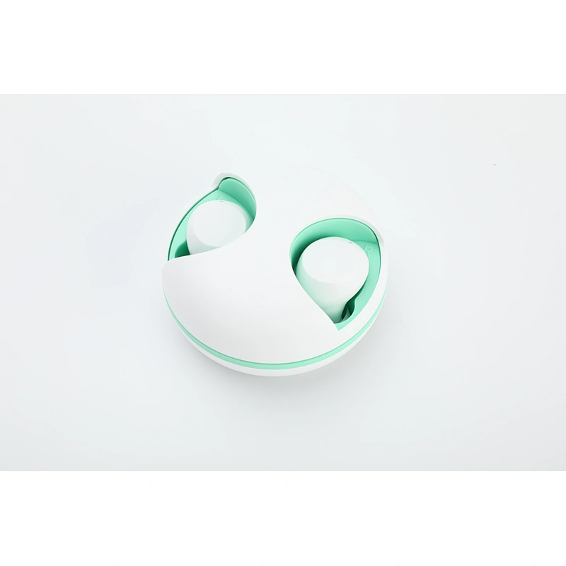 5.0 Round Shape Muti Color Rotate Open Mini Bluetooth Earphones