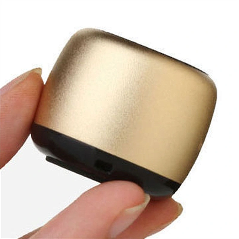 Coin Size Aluminium Mini Wireless Selfie Active Speaker Bluetooth
