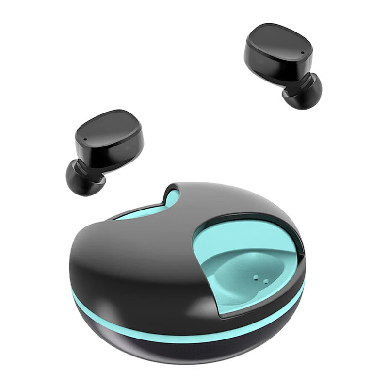 5.0 Wireless Binaural Headset Mini In-ear TWS Bluetooth Rotating Charging Earbuds