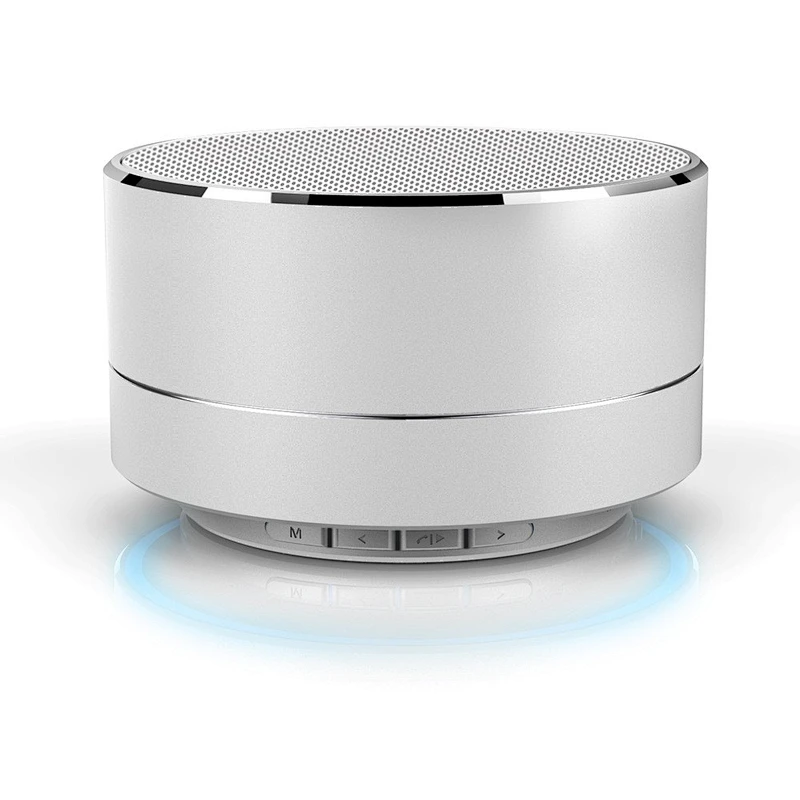 new custom outdoor super bass portable bluetooth speaker with led light
