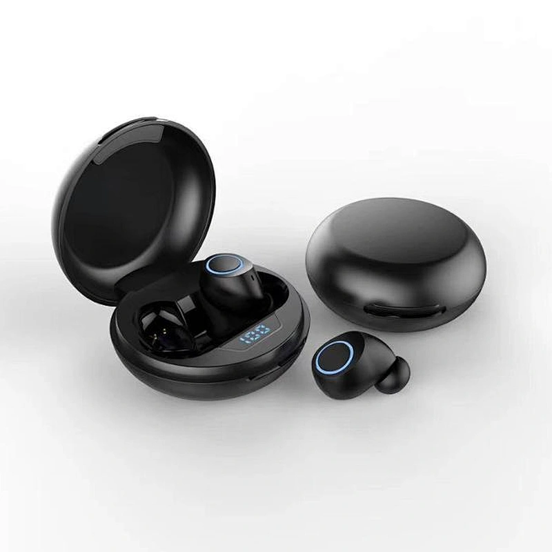 LED Digital Display TWS Truly Wireless Noise Cancelling Earbuds with Mic tws bluetooth 5.0 earphones