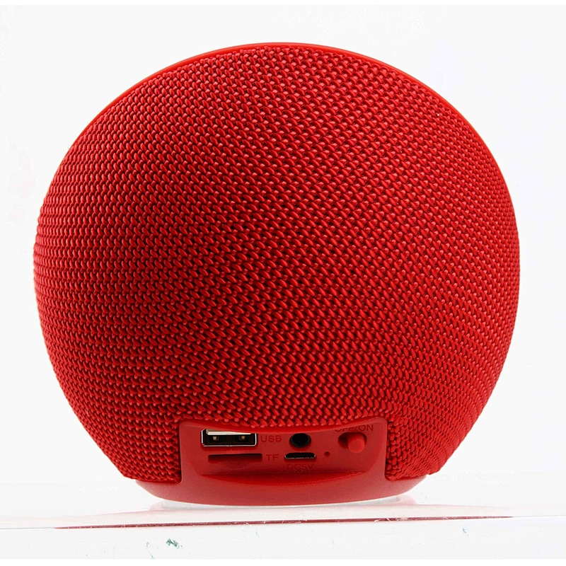 Stereo Fabric Cloth Cover Wireless Charger Bluetooth Speaker