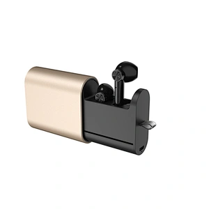 Aluminum case True Wireless Earbuds V5.0 TWS wireless Sport earphone